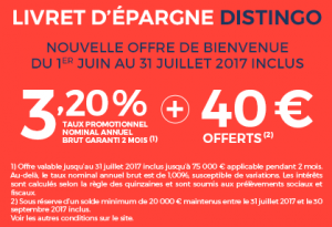 Plus Que 30 Jours Pour Profiter De L Offre Sur Livret Distingo